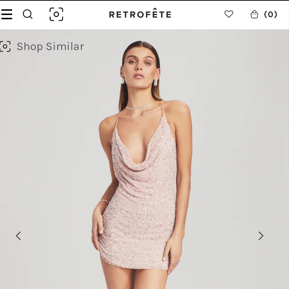 Retrofête MICH SEQUIN DRESS